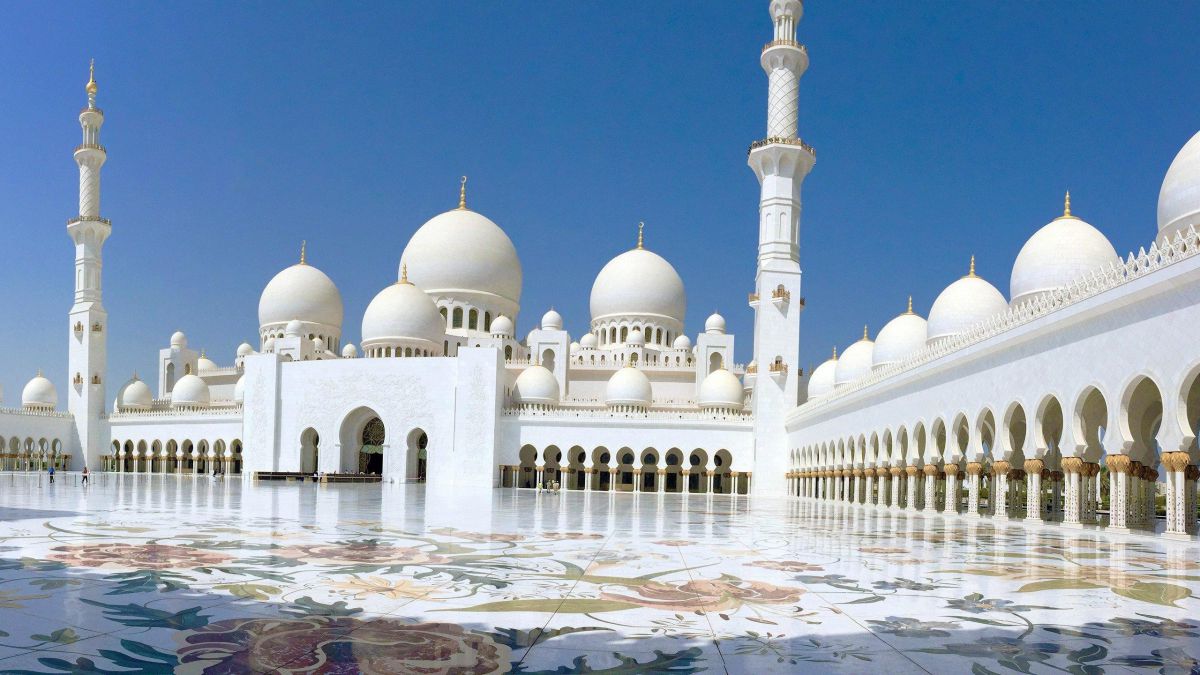 The Sheikh Zayed Grand Mosque