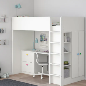 Dezyncle Stuva FÖ, Ikea Bunk Bed With Desk And Wardrobe